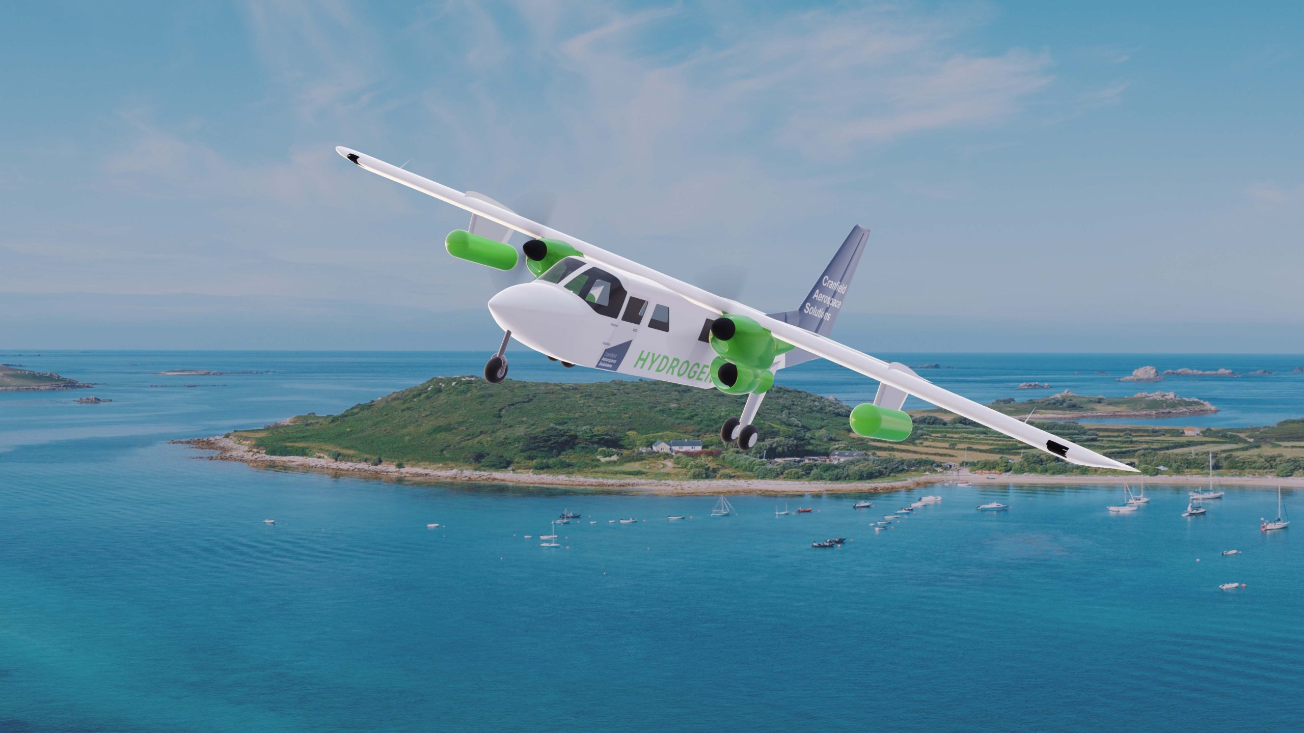 hydrogen powered zero emissions aircraft