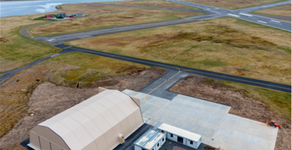 Sustainable Test Environment airfield in scotland