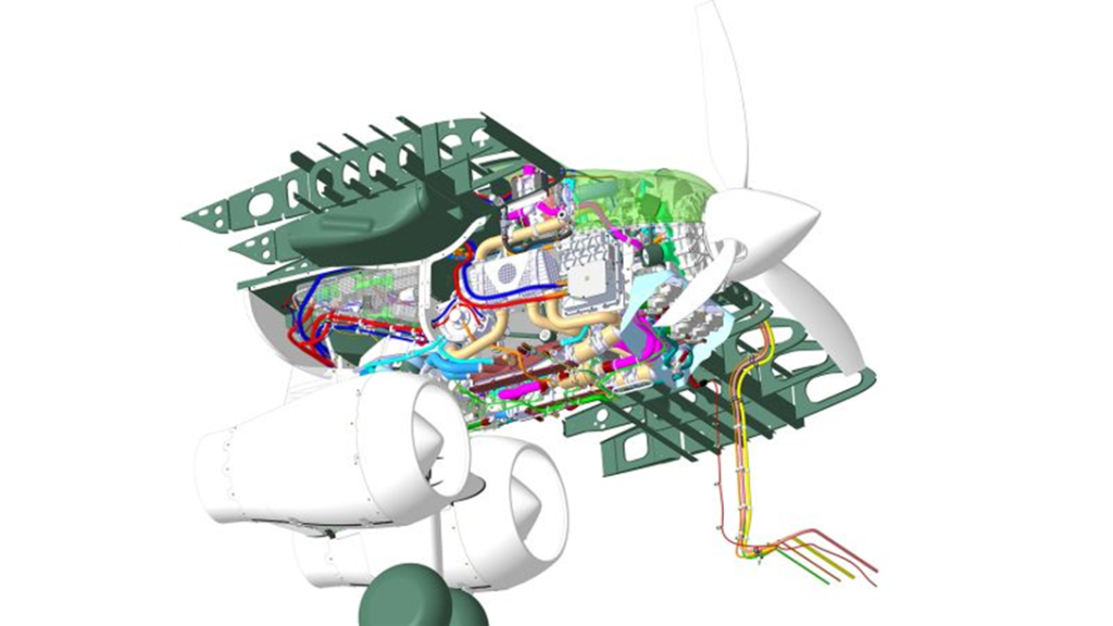 Cranfield Aerospace hydrogen technology nacelle packaging