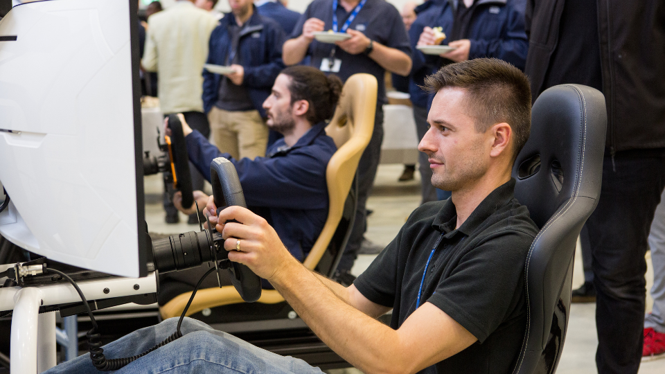 Racing simulators cranfield aerospace